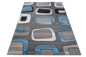 Dywan nowoczesny T965B DARK GRAY MAYA PP EYM 1.80x2.50