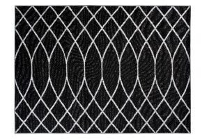 Dywan nowoczesny C429A BLACK/WHITE BALI PP 1.40x2.00