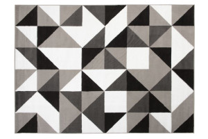 Dywan nowoczesny C425A LIGHT GRAY/WHITE BALI PP 1.80x2.50