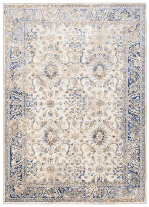 Dywan nowoczesny G543M WHITE/DARK BLUE ASTHANE 1.20x1.70