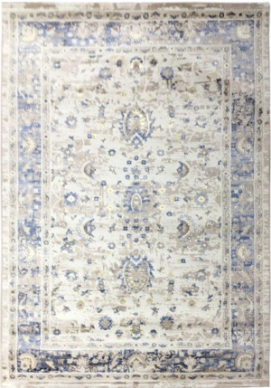 Dywan nowoczesny G533M WHITE/DARK BLUE ASTHANE 1.20x1.70