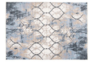 Dywan nowoczesny 1727A L.GRAY / L.BLUE MYSTIC 1.40x1.90