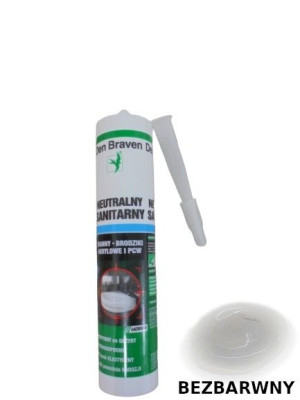 Silikon Neutralny Sanitarny Silikon-naf Transparentny 280ml