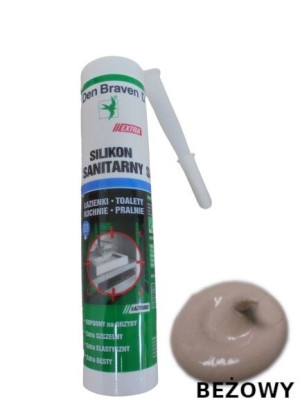 Silikon Sanitary Extra Beżowy 280ml