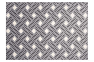 Dywan nowoczesny 78521 SILVER/CREAM FIKA 1.20x1.70