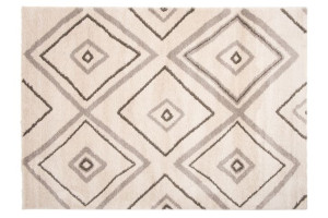 Dywan nowoczesny 80624 IVORY/SILVER HAVANA 0.80x1.50