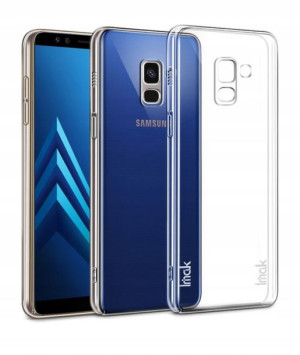 Imak Crystal Samsung A8 2018 Twarde Bezbarwne Etui