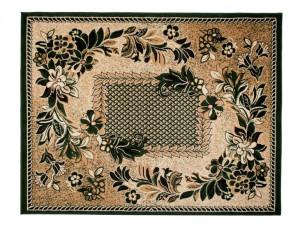 Dywan nowoczesny 7192C DARK BEIGE ATLAS PP GREEN 2.00x3.00