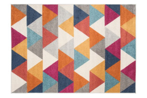Dywan nowoczesny C944A WHITE/PINK LAZUR 1.80x2.60