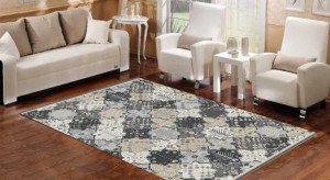 Dywan nowoczesny H530A GRAY COLORADO CHU 1.60x2.20