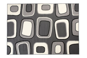 Dywan nowoczesny T965A DARK GRAY CHEAP PP CRM 2.20x3.00
