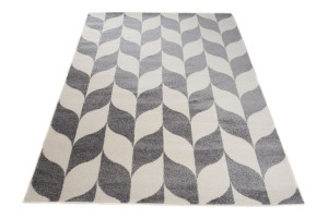 Dywan nowoczesny T412B WHITE MAROKO O0X 1.60x2.20