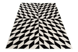 Dywan nowoczesny T419B WHITE MAROKO O0X 1.60x2.20