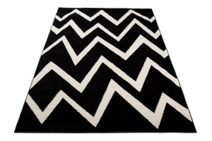 Dywan nowoczesny T422A BLACK MAROKO O0X 1.60x2.20