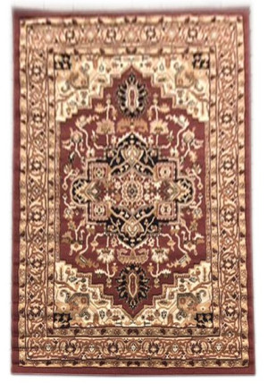 Dywan nowoczesny Q011A BROWN EUFRAT BGX 2.00x3.00