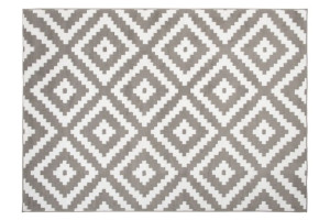 Dywan nowoczesny C430A LIGHT GRAY/WHITE BALI PP 2.50x3.00