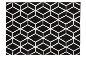 Dywan nowoczesny C434A BLACK/WHITE BALI PP 2.20x3.00