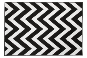 Dywan nowoczesny C438A BLACK/WHITE BALI PP 2.00x3.00