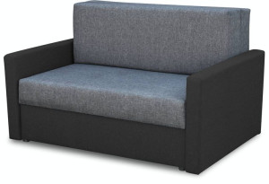 Sofa Kanapa Amerykanka Rozkładana Tedi 2 D21 Czarny Grafit