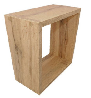 Półka WOTAN Kwadrat 30x30x15 KUBIK Dąb Wotan