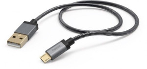 Przewód Hama Micro USB Metal 1,5m