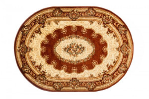 Dywan tradycyjny 5889A BROWN YESEMEK OV 1.50x2.95