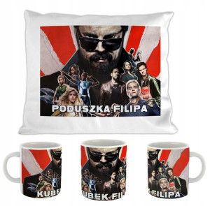 Zestaw Poduszka + Kubek The Boys Twoje Imię