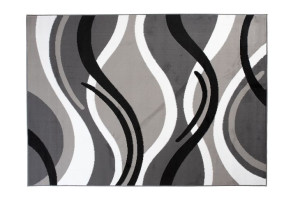 Dywan nowoczesny T966A DARK GRAY CHEAP PP CRM 2.50x3.50