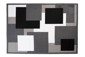 Dywan nowoczesny T968A DARK GRAY CHEAP PP CRM 2.50x3.50