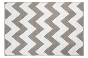Dywan nowoczesny C437A LIGHT GRAY/WHITE BALI PP 2.50x3.50