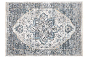 Dywan nowoczesny 3087A D.BLUE / L.BLUE MYSTIC 1.60x2.40