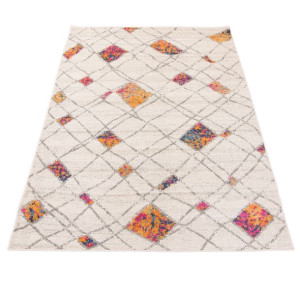 Dywan nowoczesny A892A WHITE/ORANGE DENVER FAA 2.00x3.00