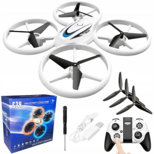 Zestaw DRON S24 LED PRO Zdalnie Sterowany Świecący
