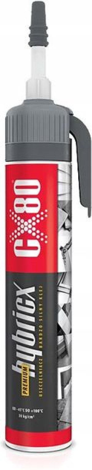 CX80 Klej Hybricx Premium Uszczelnia BIAŁY MOCNY