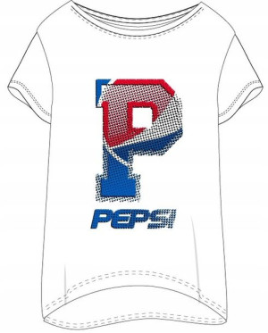 Koszula Nocna Kr. Rękaw Pepsi - S