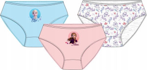 Majtki Figi Dzewczęce Frozen Elsa 3-pack - 116/122