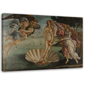OBRAZ NA PŁÓTNIE REPRODUKCJA Narodziny Wenus-S.Botticelli, 40x60