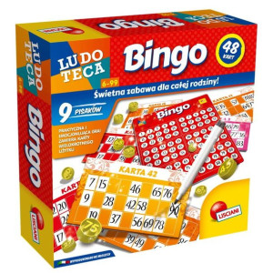 Klasyczna Gra Rodzinna Bingo Ludoteca LISCIANI