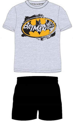 Piżama Męska Kr. Rękaw Kr. Spodnie Batman - M