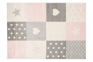 Dywan nowoczesny C573I WHITE/ROSE LAZUR 3.00x4.00