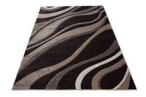 Dywan nowoczesny K321A DARK BROWN SUMATRA 2.40x3.30