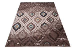 Dywan nowoczesny H109A DARK BEIGE SUMATRA carving 1.90x2.70