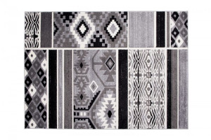 Dywan nowoczesny H110A GRAY SUMATRA carving 1.90x2.70