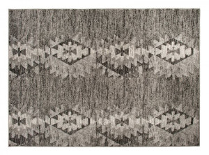 Dywan nowoczesny E213A DARK GRAY RASTA 1.90x2.70