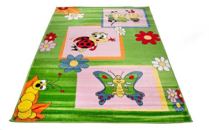 Dywan Dziecięcy A661B GREEN KINDER CFV 3.00x4.00