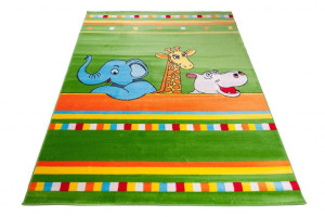 Dywan Dziecięcy C760A GREEN KINDER CFV 3.00x4.00