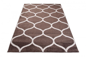 Dywan nowoczesny E665A BROWN SARI 3.00x4.00