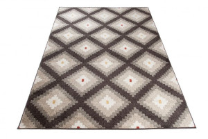 Dywan nowoczesny L885A DARK BROWN MAROKO BQZ 2.00x2.90
