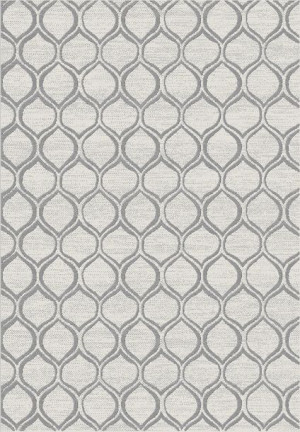 Dywan nowoczesny 25102 ECRU/SILVER WILD 1.60x2.30