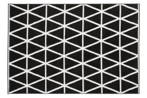 Dywan nowoczesny C436A BLACK/WHITE BALI PP 3.00x4.00